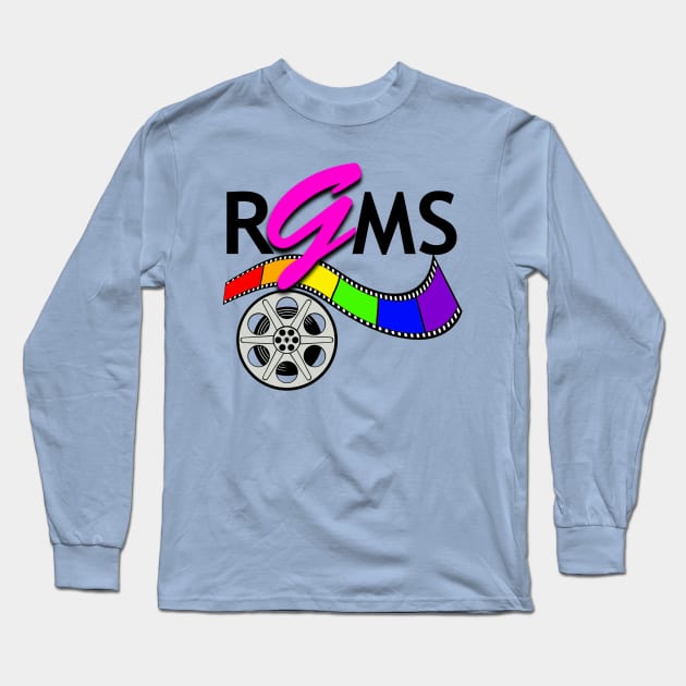 RGMS Rainbow Reel Long Sleeve T-Shirt by ReelGayMovieShow